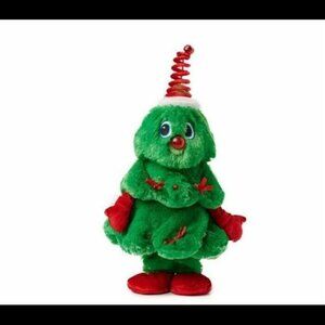 12" Singing Christmas Tree Animated Plush Christmas Decoration
